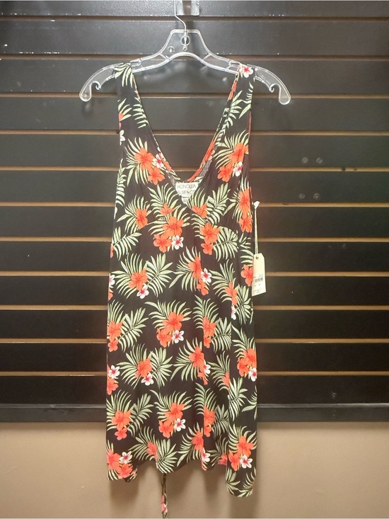 Honolua Surf Co Dresses & Skirts - NWT Honolua Surf Co Hawaiian Floral Mini Dress Black Medium